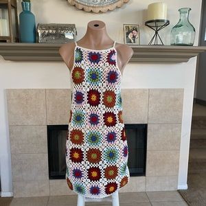 Crochet dress. Size small. Great condition